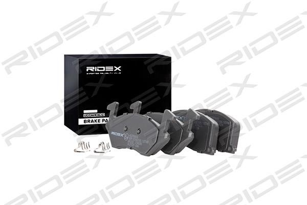Ridex 402B0666 Brake Pad Set, disc brake 402B0666