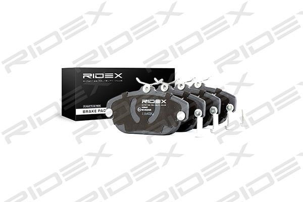 Ridex 402B0422 Brake Pad Set, disc brake 402B0422