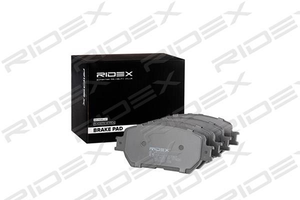 Ridex 402B0857 Brake Pad Set, disc brake 402B0857