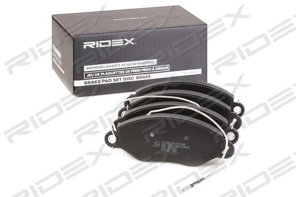 Ridex 402B1040 Brake Pad Set, disc brake 402B1040