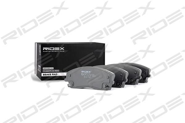Ridex 402B0709 Brake Pad Set, disc brake 402B0709