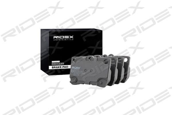 Ridex 402B0493 Brake Pad Set, disc brake 402B0493