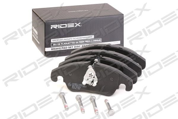 Ridex 402B1284 Brake Pad Set, disc brake 402B1284