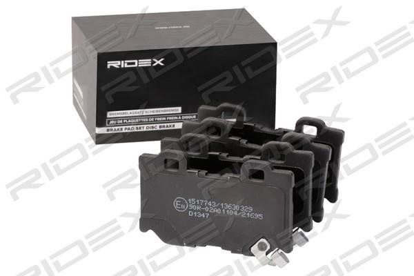 Ridex 402B0849 Brake Pad Set, disc brake 402B0849