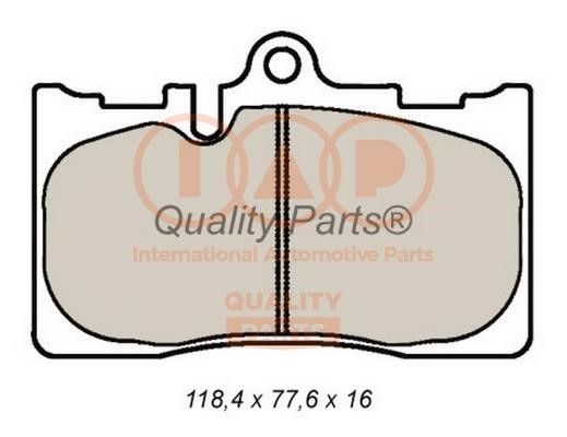 IAP 704-17144 Brake Pad Set, disc brake 70417144