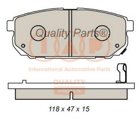 IAP 704-21084 Brake Pad Set, disc brake 70421084