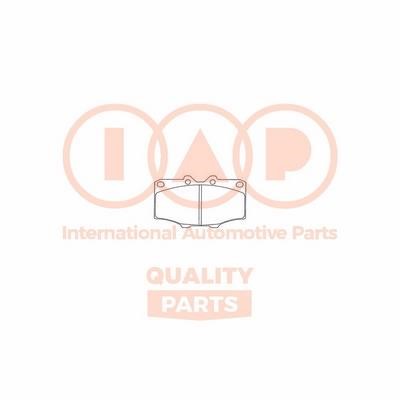 IAP 704-17020P Brake Pad Set, disc brake 70417020P