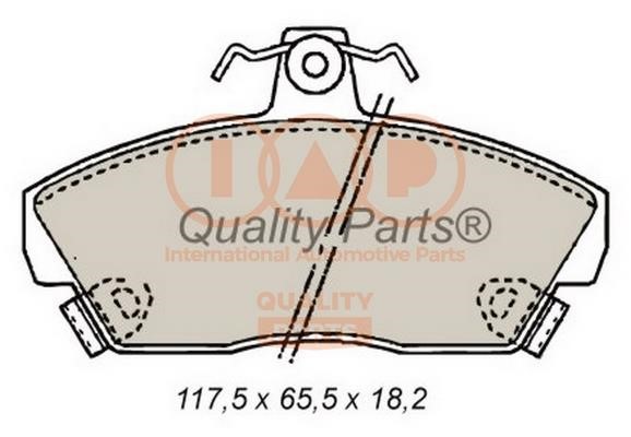 IAP 704-06020 Brake Pad Set, disc brake 70406020