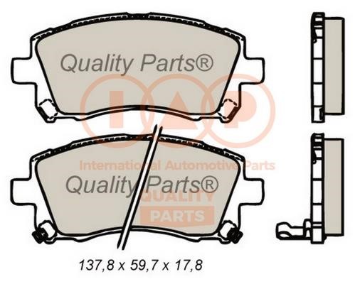 IAP 704-15050 Brake Pad Set, disc brake 70415050