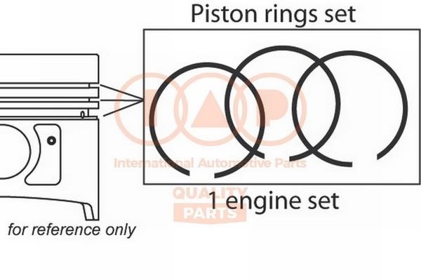 IAP 102-16064 Piston Ring Kit 10216064