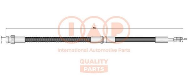 IAP 708-12080 Brake Hose 70812080