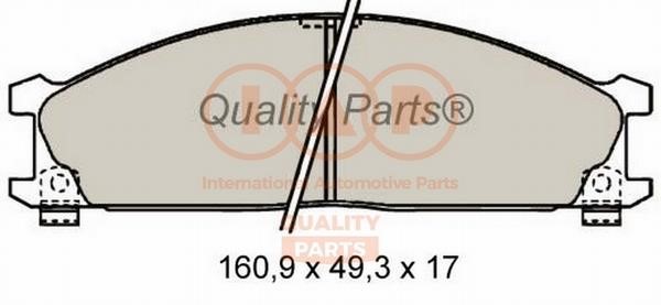 IAP 704-13041 Brake Pad Set, disc brake 70413041