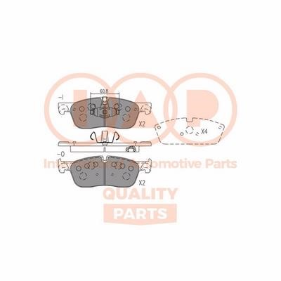 IAP 704-14081X Brake Pad Set, disc brake 70414081X