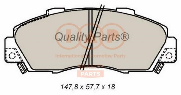 IAP 704-06060 Brake Pad Set, disc brake 70406060