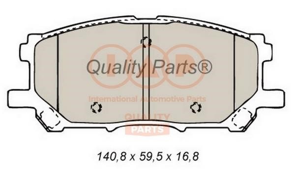 IAP 704-17132 Brake Pad Set, disc brake 70417132