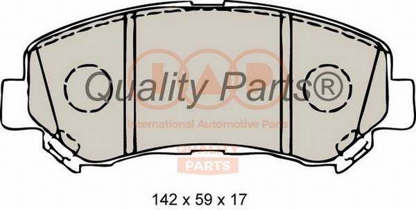 IAP 704-13102 Brake Pad Set, disc brake 70413102