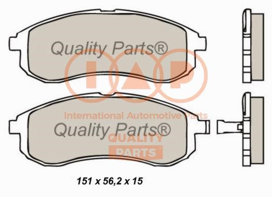 IAP 704-12033X Brake Pad Set, disc brake 70412033X