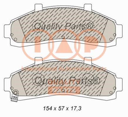 IAP 704-11071 Brake Pad Set, disc brake 70411071