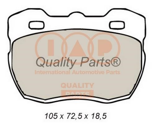IAP 704-14031 Brake Pad Set, disc brake 70414031