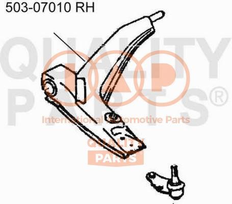 IAP 503-07010 Track Control Arm 50307010