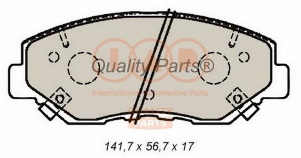 IAP 704-06026 Brake Pad Set, disc brake 70406026