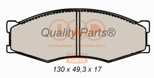 IAP 704-13040X Brake Pad Set, disc brake 70413040X