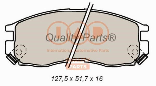 IAP 704-12052 Brake Pad Set, disc brake 70412052
