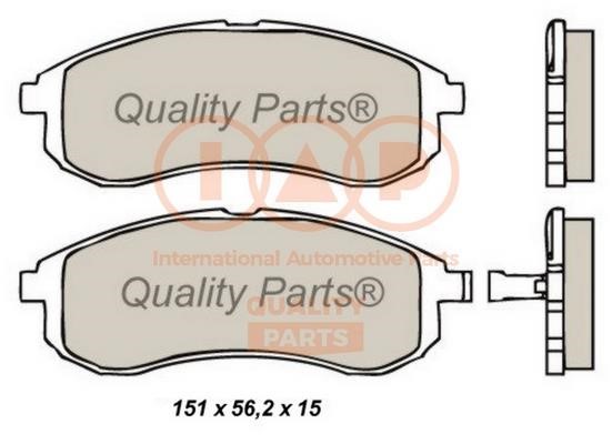 IAP 704-12033 Brake Pad Set, disc brake 70412033
