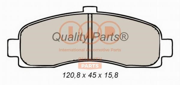 IAP 704-13091X Brake Pad Set, disc brake 70413091X