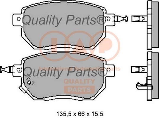 IAP 704-13120 Brake Pad Set, disc brake 70413120