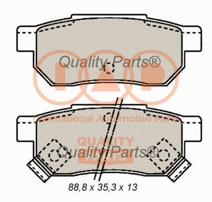 IAP 704-06015 Brake Pad Set, disc brake 70406015