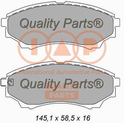 IAP 704-11073X Brake Pad Set, disc brake 70411073X