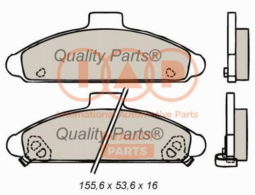 IAP 704-07040 Brake Pad Set, disc brake 70407040