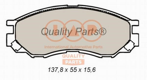 IAP 704-12031X Brake Pad Set, disc brake 70412031X