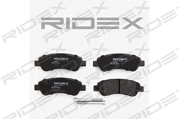 Ridex 402B0192 Brake Pad Set, disc brake 402B0192