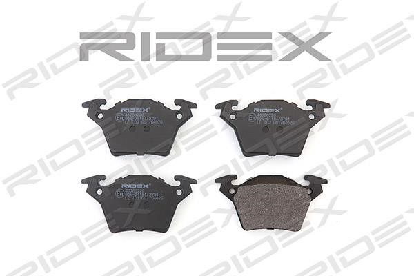 Ridex 402B0220 Brake Pad Set, disc brake 402B0220