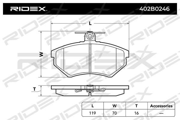 Buy Ridex 402B0246 – good price at EXIST.AE!