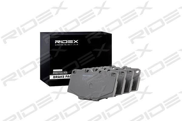 Ridex 402B0671 Brake Pad Set, disc brake 402B0671