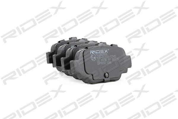 Ridex 402B0558 Brake Pad Set, disc brake 402B0558