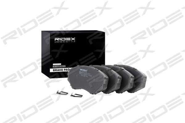 Ridex 402B0344 Brake Pad Set, disc brake 402B0344