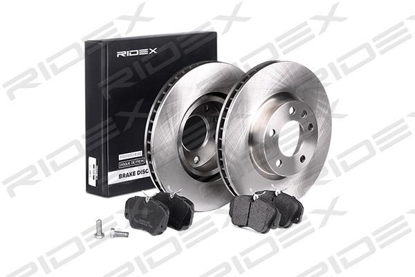 Ridex 3405B0173 Front ventilated brake discs with pads, set 3405B0173