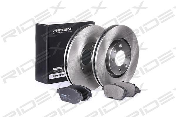 Ridex 3405B0050 Front ventilated brake discs with pads, set 3405B0050