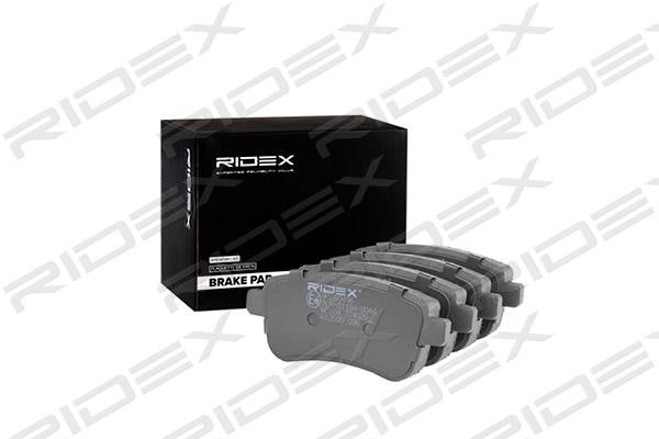 Ridex 402B0496 Brake Pad Set, disc brake 402B0496