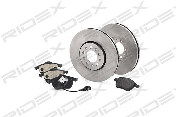 Ridex 3405B0287 Front ventilated brake discs with pads, set 3405B0287