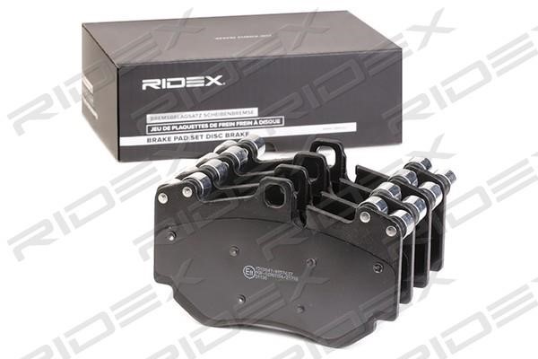 Ridex 402B1031 Brake Pad Set, disc brake 402B1031