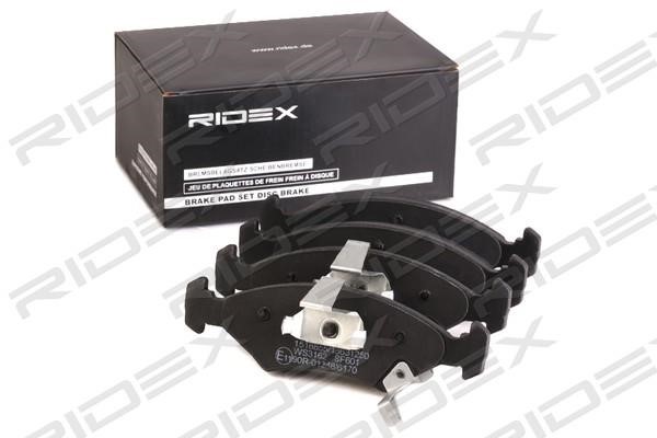 Ridex 402B1026 Brake Pad Set, disc brake 402B1026
