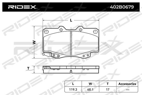 Buy Ridex 402B0679 at a low price in United Arab Emirates!