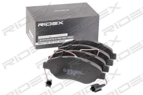 Ridex 402B1249 Brake Pad Set, disc brake 402B1249
