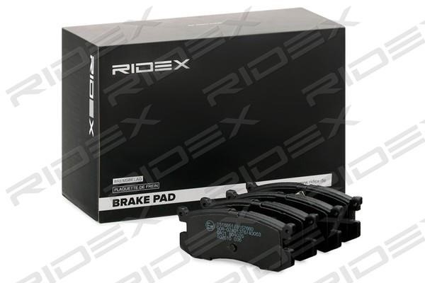 Ridex 402B1038 Brake Pad Set, disc brake 402B1038