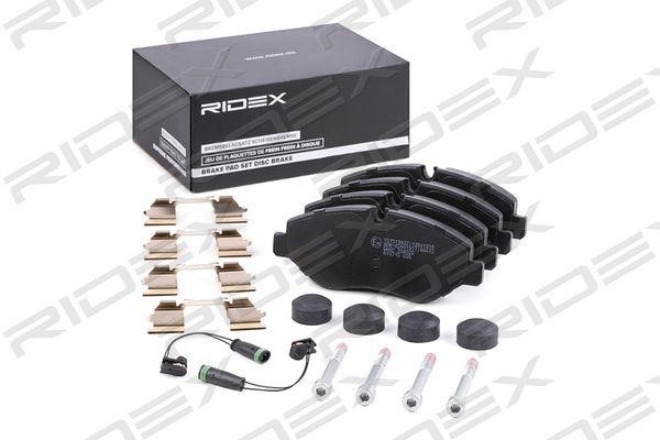 Ridex 402B1071 Brake Pad Set, disc brake 402B1071